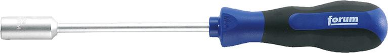 Socket wrench screwdriver for hexagonal screws