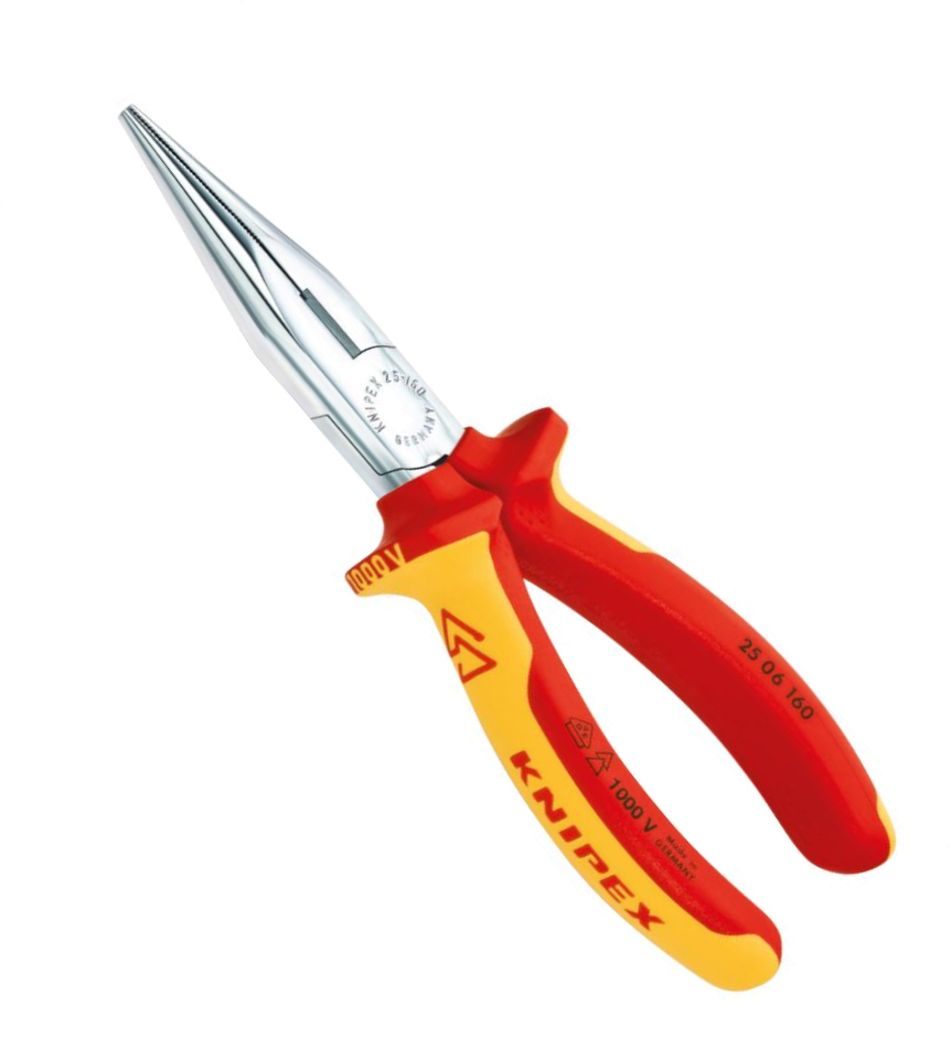 RADIO PLIERS VDE WITH MULTI-COMPONENT HANDLES 160MM KNIPEX