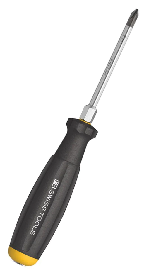 Screwdriver for Phillips screws PH with impact flap